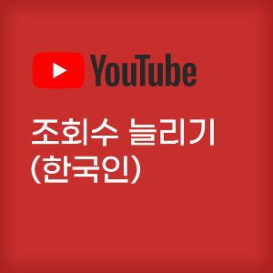 유튜브 조회수 늘리기 (한국인)